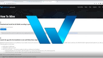 How to CPU Mine Webchain - NEW CPU ONLY Cryptocurrency