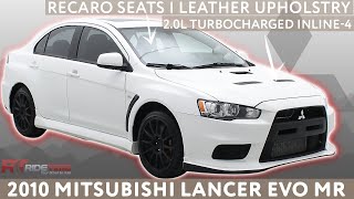 2010 Mitsubishi Lancer Evolution MR | WorldWide Delivery | ridetime.ca