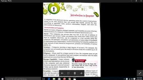 30/04/2020 Class 6 Computer Chapter 1 Video No 1