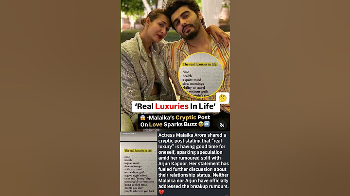 Malaika arora cryptic post sparks breakup rumours #news#malaikaarora#arjunkapoor#salmankhan#breakup