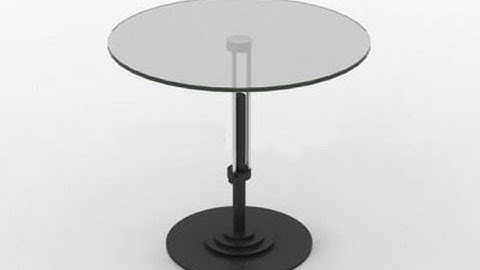 Maya 2014 tutorial, how to model a table and realistic looking table cloth.. for beginners..