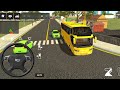 2024 Indonesia Bus Simulator Full Traffic Driving Hill Road Offroad Android New Gameplay |#534