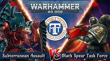 Warhammer 40k Battle Report: Deathwatch VS Tyranids