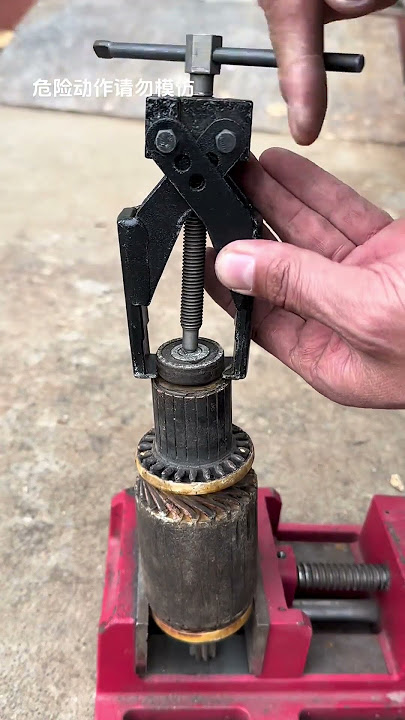 Cross-Claw Spiral Bearing Puller: Mechanics Unleashed! #tools  #tips
