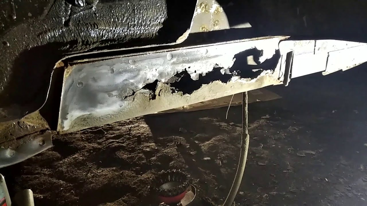 ремонт лонжеронов своими руками Фиат Дукато часть третья. - YouTube