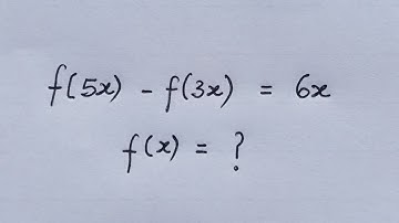 Stanford University functional equation problem | Can you solve ?