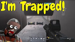 Trapped in a Drone Hole in Rainbow Six Siege