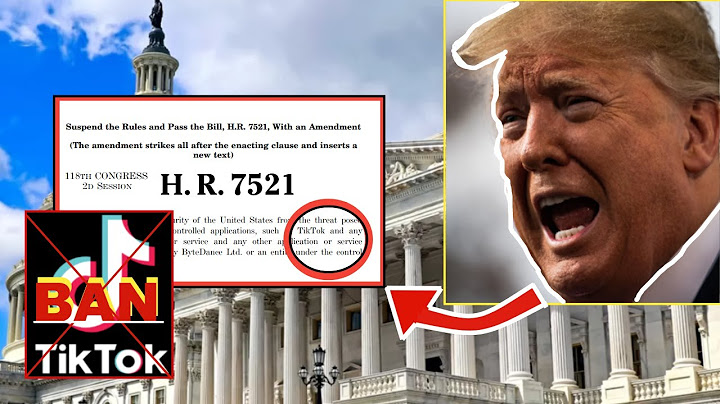 House PASSES Tiktok Ban Bill, Here's Why the Bill is Bad