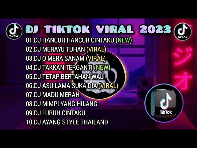 DI TIKTOK VIRAL 2023 - DJ HANCUR HANCUR CINTAKU | DJ MERAYU TUHAN | REMIX FULL ALBUM TERBARU🎵 class=