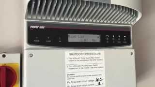 ABB / Power One Aurora Inverter Riso Low Error