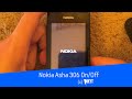 Nokia Asha 306 On Off 