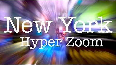 New York Hyper Zoom Transitions - FlowMotion Timelapse | Erik RCT 2