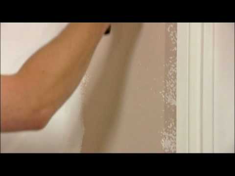 How to cover minor imperfections on your wall - YouTube