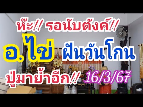 ห๊ะ!! ปู่มาย้ำอีก อ.ไข่ บอกรอนับตังค์!! 16 มี.ค.67