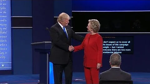 Key moments from Trump-Clinton debate