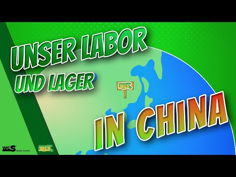 Unser Labor und Lager in China 