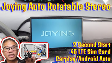 How to install Joying Auto Rotated Double Din Car Stereo
