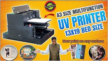 A3 UV printing machine, Varnish printing Flatbed 13*19 inch | Best Services 8377907080