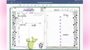 Goodnotes 5 plan with me.