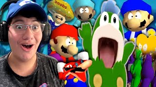 BOOPKINS FIRST EVER APPEARANCE!! || SMG4 N Pals: Seaside Stupidity Parts 1 & 2 REACTION