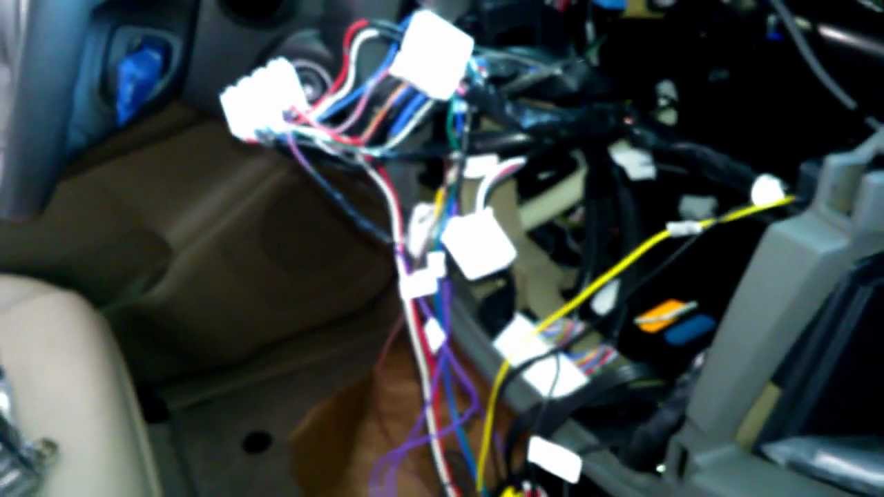 Instalação da interface na Hilux SW4. - YouTube corolla wire diagram 