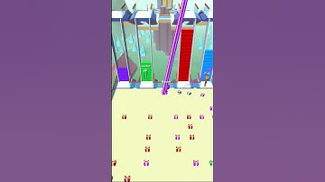 Bridge Race All Levels Gameplay Android,ios Levels 1209 #Shorts