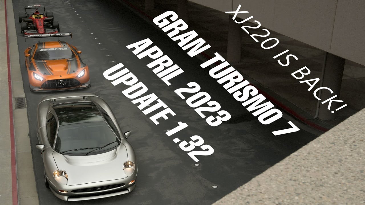 Gran Turismo 7 - April 2023 Update 1.32 Content 