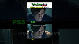 Video Games 0.002Millisecond After Being Released On PC Resident Evil #shorts  #ResidentEvilRequiem