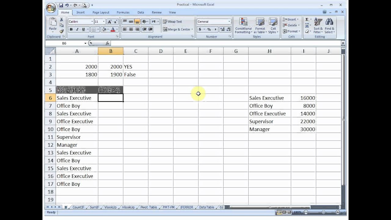 Ms Excel 07 Formula Tutorial Pdf Nichebio