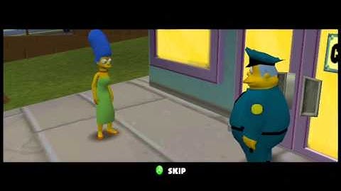 The Simpsons Hit and Run - Level 4 - Mission 1 - HD