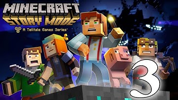 Minecraft: Story Mode Episode 1: The Order of the Stone Walkthrough 60FPS HD - Part 3