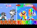 Super Mario Bros. But Mario and Sonic Become COLORFUL Versions!