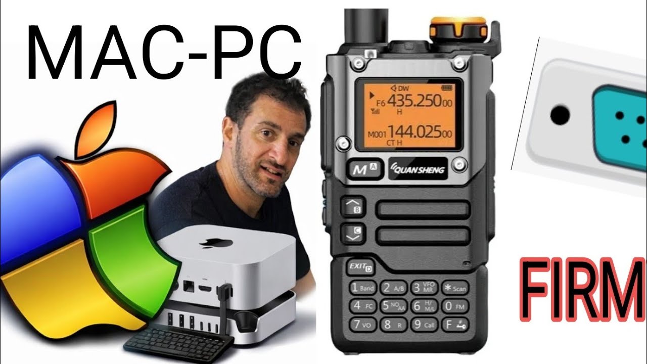 Mac PC - Tahoe. Quansheng UV-K5 Chirp и прошивка.