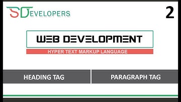 HEADING & PARAGRAPH TAG IN HTML | CLASS 2 | HTML free course in urdu