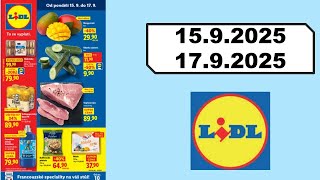 LIDL leták 15.–17. září 2025 | Nejnovější akce a slevy tento týden!