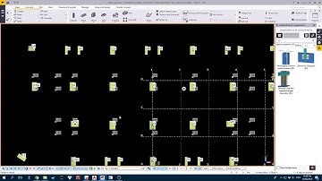 Thực hành vẽ thép Cột, dầm bằng Tekla
