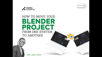 HOW TO MOVE YOUR BLENDER PROJECT FROM ONE SYSTEM TO ANOTHER