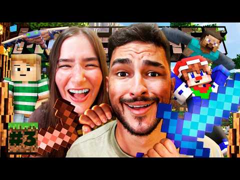 Our city is growing on the Minecraft server - Ep #03 | Just Gameplay