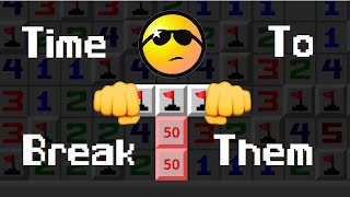 Minesweeper Opening Strategy: Breaking 50/50s