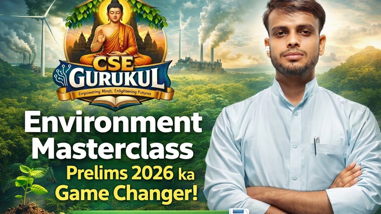 Lecture-7: Biodiversity part-2 | UPSC Prelims | Environment Masterclass 2026 By Aman Moga Sir 