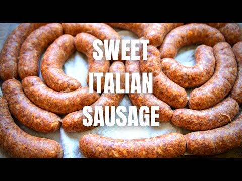 Video: How To Make Sweet Sausage