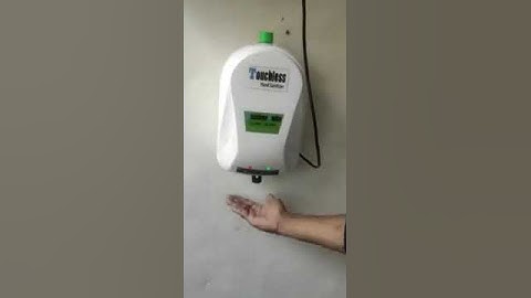 Touchless Automatic Hand Sanitizer Dispenser