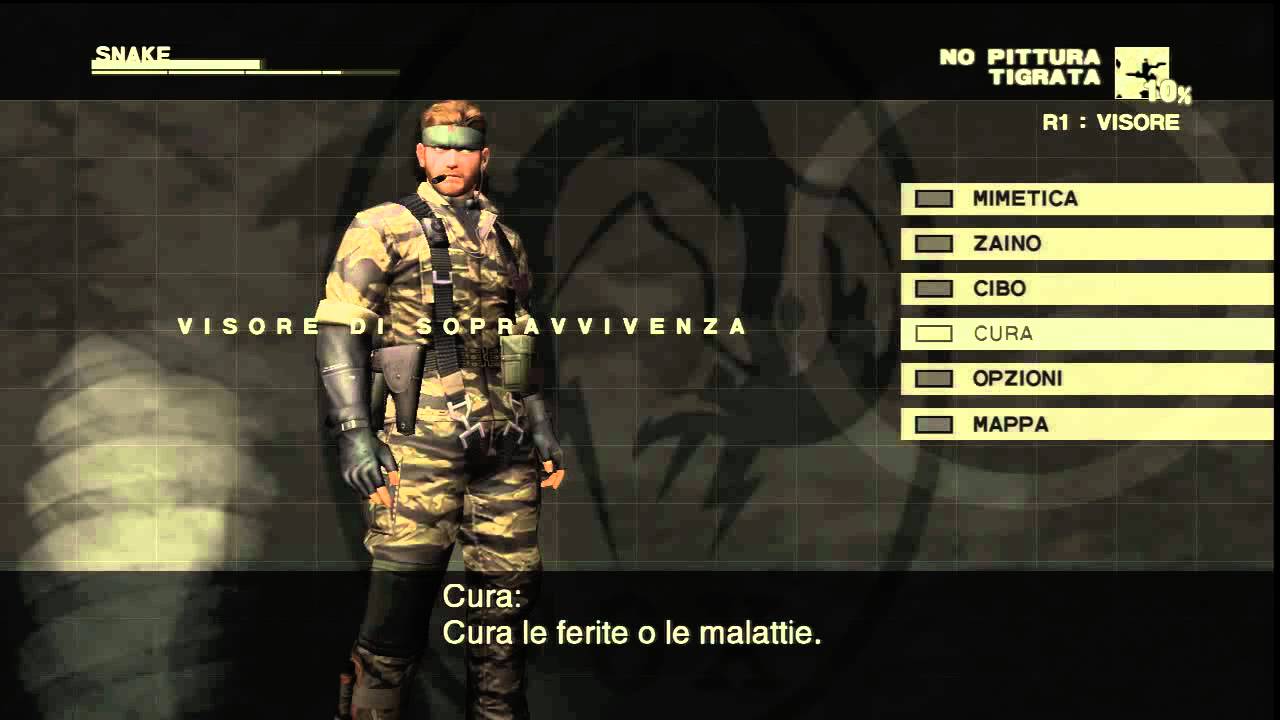 mimetiche mgs3 mimetiche mgs3
