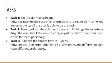 HCDE 210: Usability Testing (Zeo Alarm Clock)