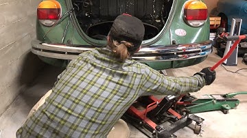 73 Beetle - Solo engine removal