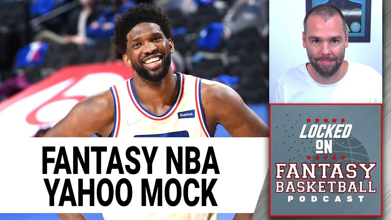 NBA Fantasy Basketball Mock Draft Yahoo Points League 10 Team YouTube