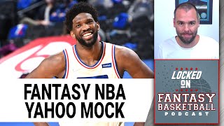 NBA Fantasy Basketball Mock Draft | Yahoo Points League 10 Team