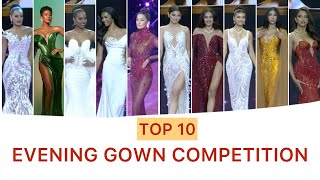 TOP 10 - EVENING GOWN COMPETITION