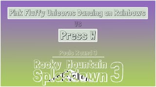 Pink Fluffy Unicorns Dancing on Rainbows vs Press W | Rocky Mountain Splatdown 3 screenshot 4