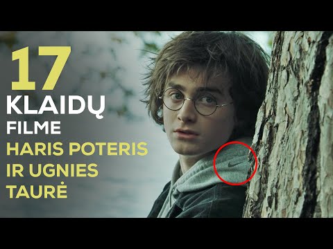 Video: Kada buvo Haris Poteris ir ugnies taurė?